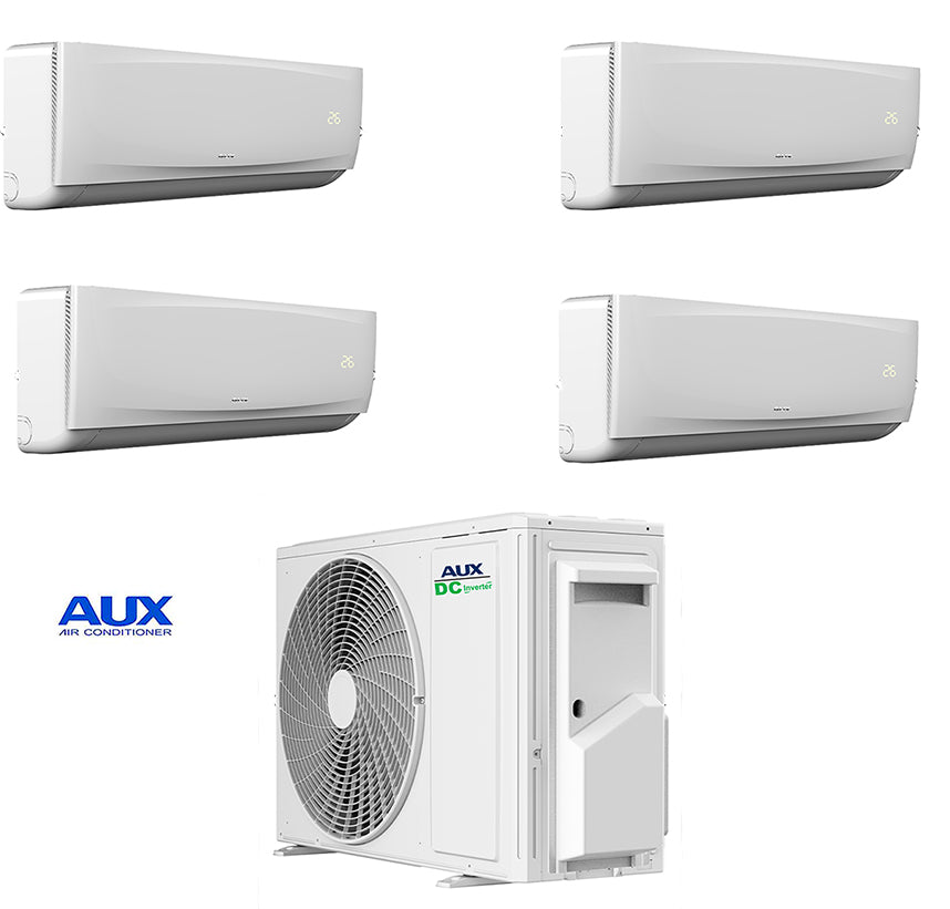 KLIMAANLAGE 9+9+12+12 DC INVERTER AUX GAS R-32 A++A+ WI-FI READY EXTERN AM4-H36/4DR3