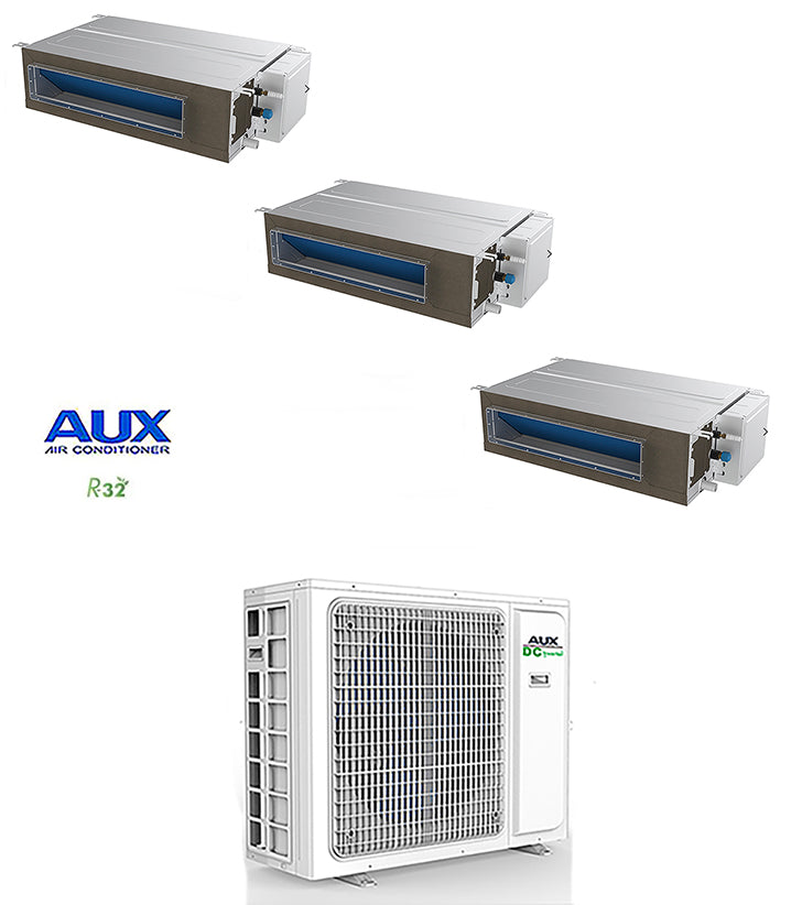 KLIMAANLAGE 3 SPLIT KANAL 9+9+9 AUX DC INVERTER A++A+ R-32 EU AM3-H21/4DR3C