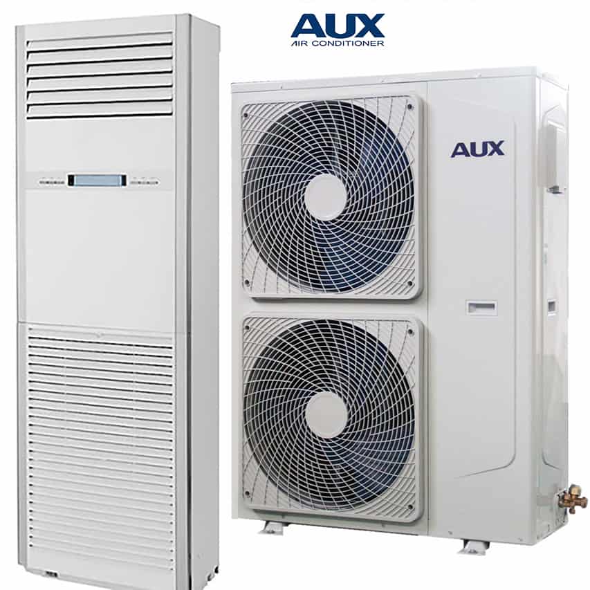 Säulenklimaanlage 48000 AUX DC-Inverter R-32 Wärmepumpe A++A+