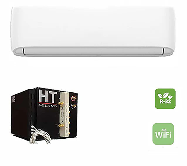 CLIMATIZZATORE MONO 12000 HT MILANO DC INVERTER AD ACQUA A++A++ GAS R-32 POMPA DI CALORE WI FI INTEGRATO